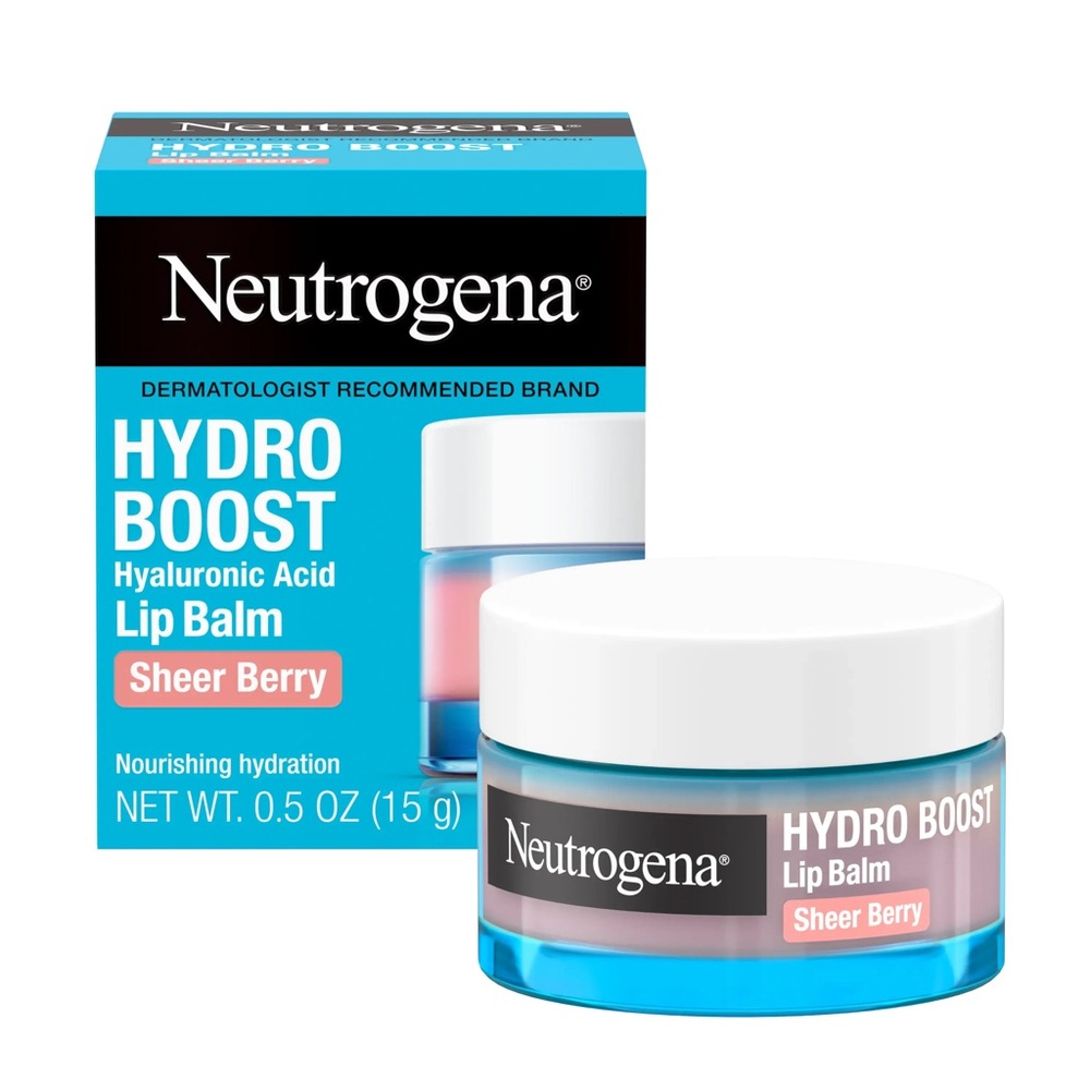 Neutrogena Hydro Boost Lip Balm - Sheer Berry Pink